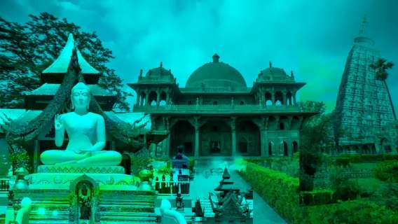 Serene religious sites in Bihar