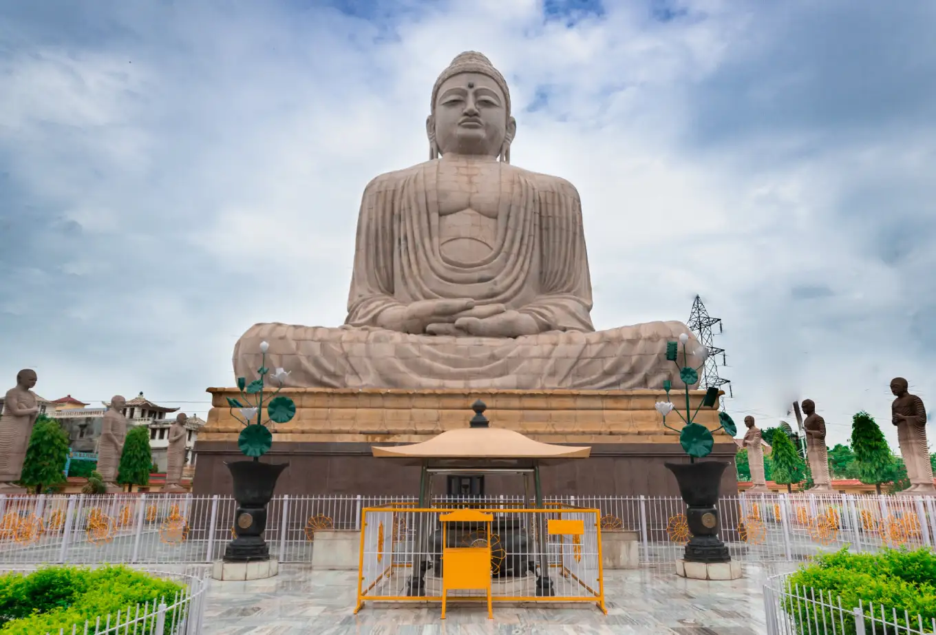 80 feet Buddha Monument - Reflecting Inner Peace